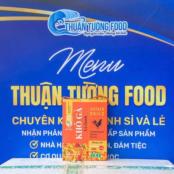 Hộp quà Tết khô gà